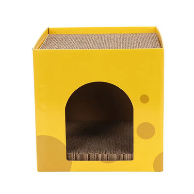 Pet Toy Cat Scratching Board Claw Grinder Corrugated Paper Cat Scratcher Wear-resistant Climbing Cat Scraper