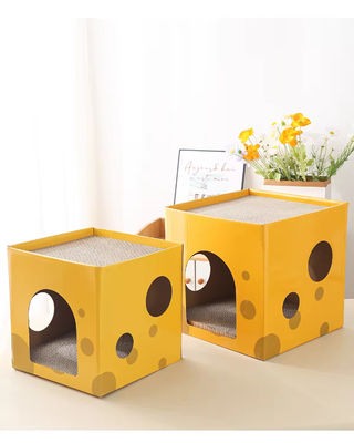 Pet Toy Cat Scratching Board Claw Grinder Corrugated Paper Cat Scratcher Wear-resistant Climbing Cat Scraper