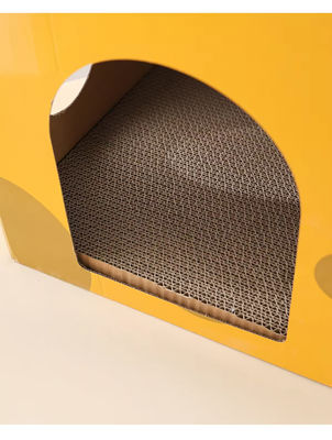 Pet Toy Cat Scratching Board Claw Grinder Corrugated Paper Cat Scratcher Wear-resistant Climbing Cat Scraper