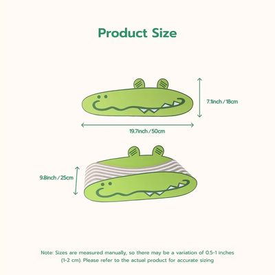 Crocodile Cat Scratch Board - Resistant to Scratching and Non-Slippery - Large Space Cat Scratch Sofa - Ideal Tool for Cat Clawing
