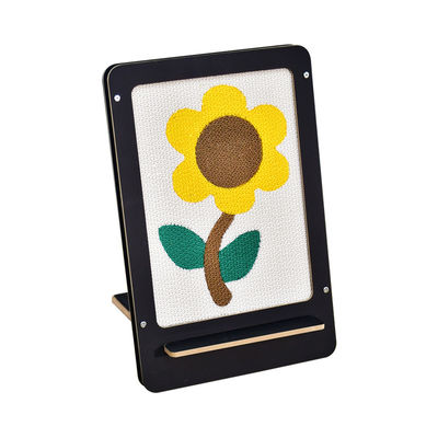Vertical Sunflower Cat Scratching Board Durable Scratching Board for Indoor Cats Unique Design Scratch Board Protect Furniture
