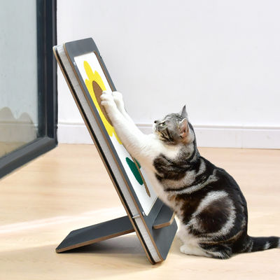 Vertical Sunflower Cat Scratching Board Durable Scratching Board for Indoor Cats Unique Design Scratch Board Protect Furniture
