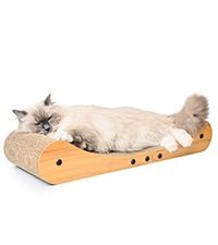 Cat Scratcher Lounge Bed for Indoor Cats, 27.5 X 10 Inches Cat Couch Bed - Scratching Board