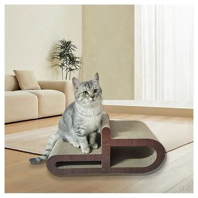 Cat Scratching Boards Claws and Rest Indoor House for Cats Hyperboloid Cat Scratching Board Combinable New Design High-Density