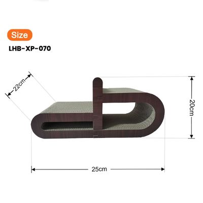Cat Scratching Boards Claws and Rest Indoor House for Cats Hyperboloid Cat Scratching Board Combinable New Design High-Density