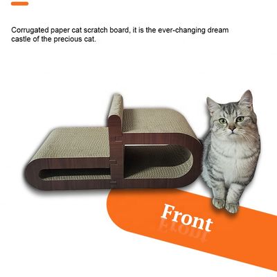 Cat Scratching Boards Claws and Rest Indoor House for Cats Hyperboloid Cat Scratching Board Combinable New Design High-Density