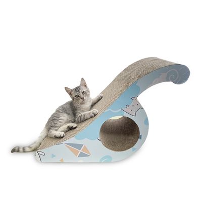 Cat Scratching Board Sea Lion Shape High Quality Cat Toy Scratcher Cardboard Corrugated Scratching Scratcher