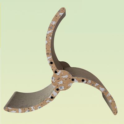 Design Paper Cat Scratcher Pinwheel Cat Scratching Board Combinable Hot Sale Customized Color Multi Size Custom