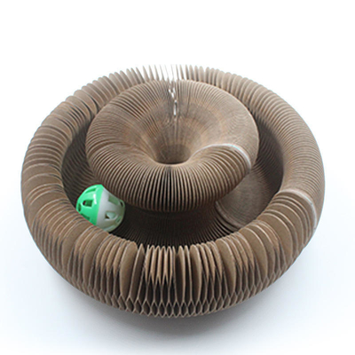 Magic Organ Cat Scratch Board Corrugated Paper Cat Spherical Self-entertainment And Boredom Scratching Cat