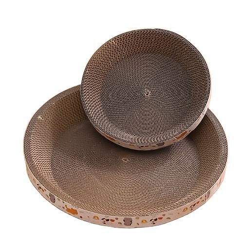 MEOW LOVE PET Wear-Resistant Environmental Protection Round Cat Nest Type Cat Scratch Board