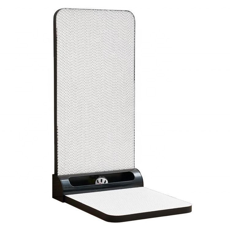 Cat Scratch Board Corrugated Paper Material L-Shaped Single-Sided Track Cat Scratching Board(White) Wear-resistant