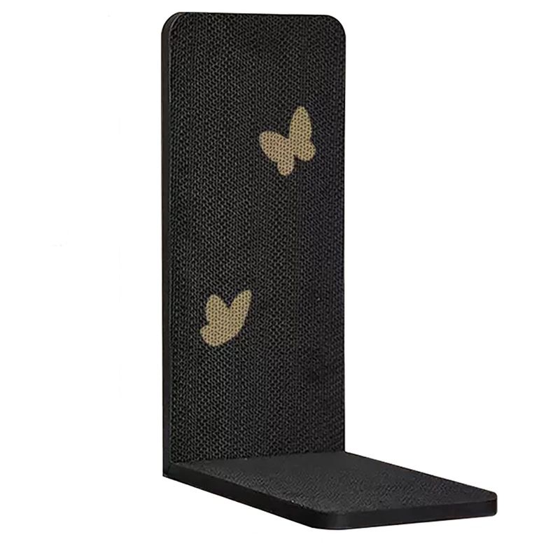 Corrugated Paper Grip and Wear Resistance Black Butterfly L-Shaped Cat Scratching Board
